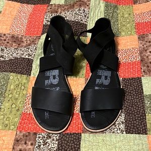Sorel Ella sandals black